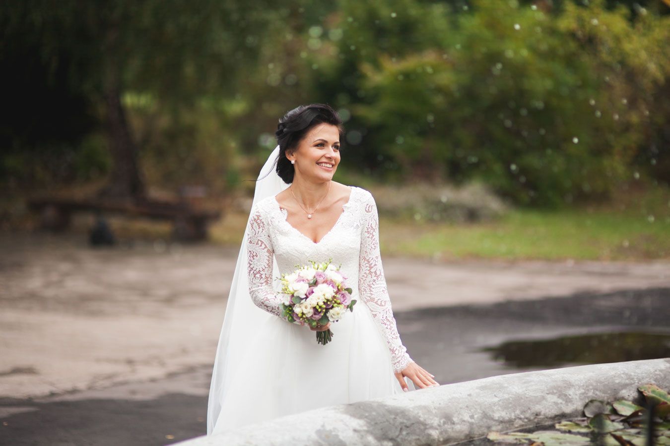 10 vestidos de novia para bodas de invierno - Woman