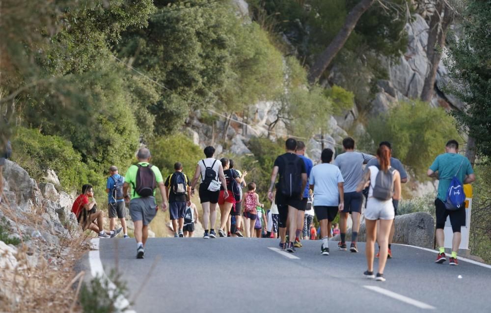 Marcha del Güell a Lluc a peu