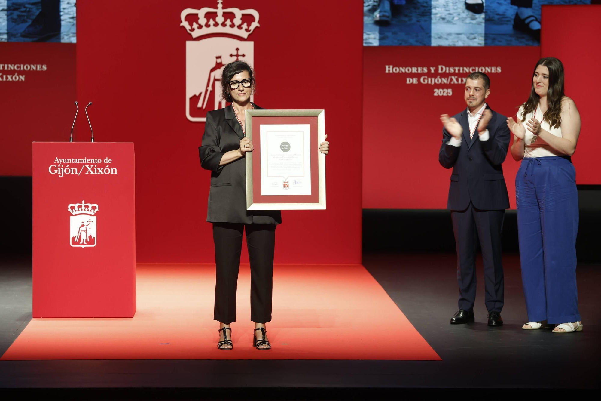 La entrega de medallas y distinciones de Gijón, en imágenes