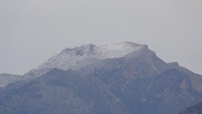 Nieve en Mallorca