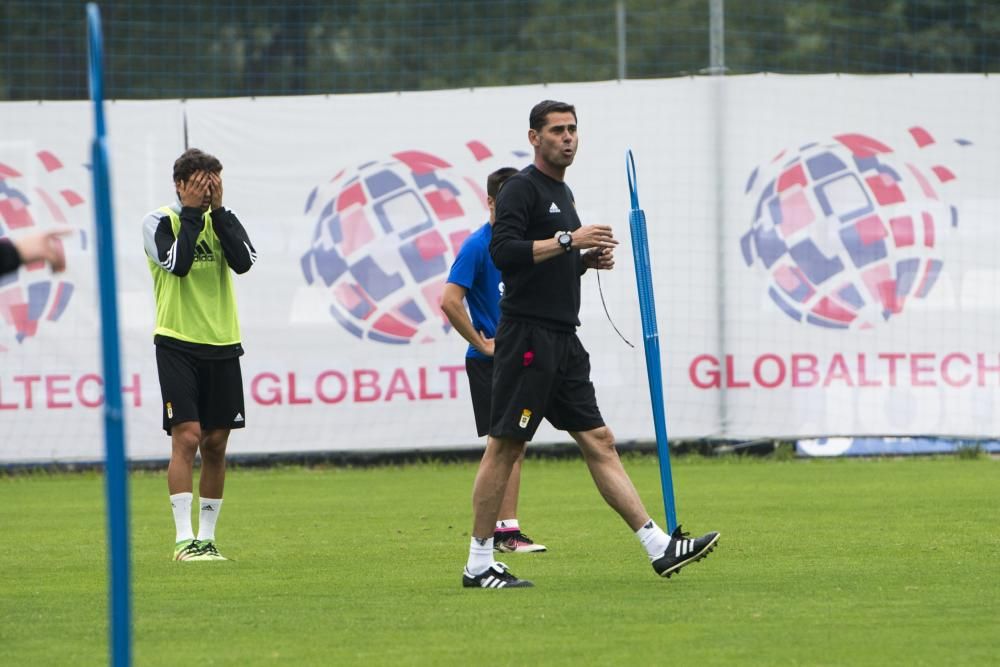 Entrenamiento del Real Oviedo