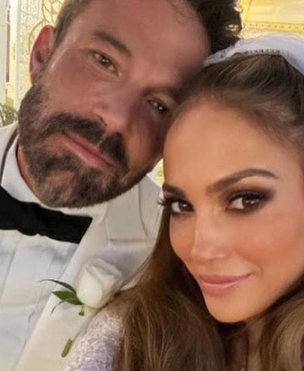 Ben y JLo, marido y mujer