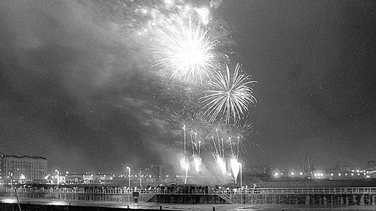 La Noche de los Fuegos, en Poniente, en 1999.