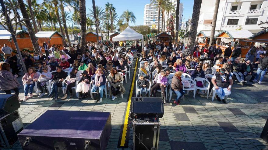 PSOE y Vox ponen en duda el sistema de pago de las casetas de Navidad en Sant Antoni