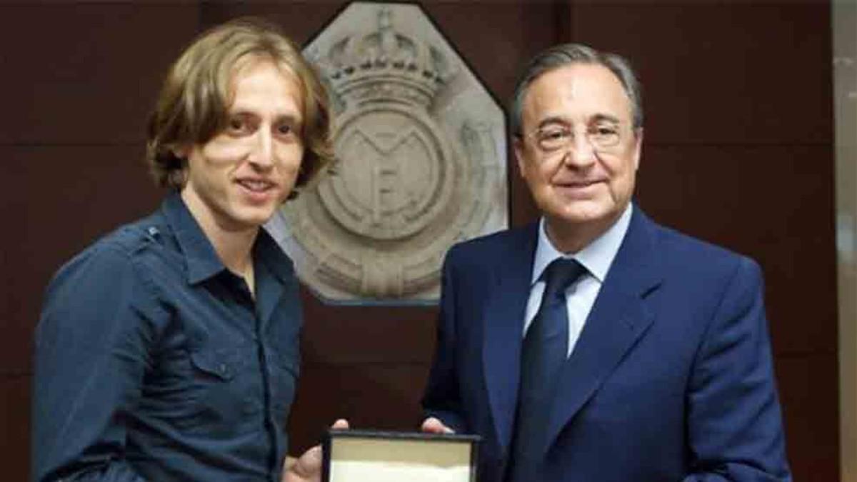 Florentino Pérez y Modric tienen un pacto según informan en Italia