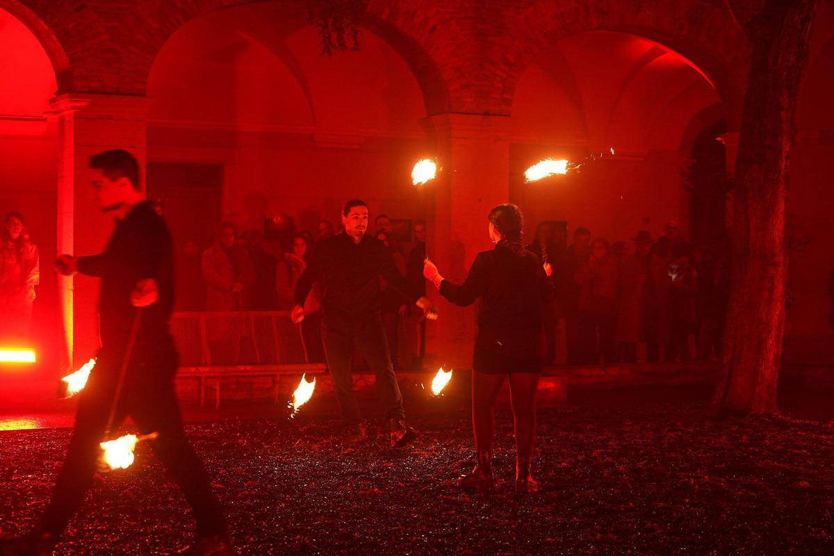 La inauguració de la dinovena edició del festival Pepe Sales