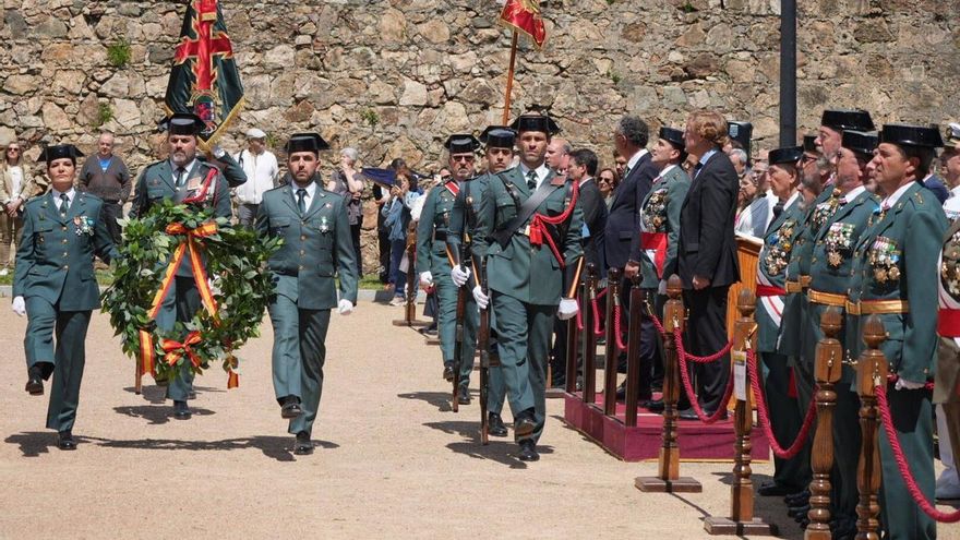 La seguridad del 60% de la población de Extremadura está en manos de la Guardia Civil