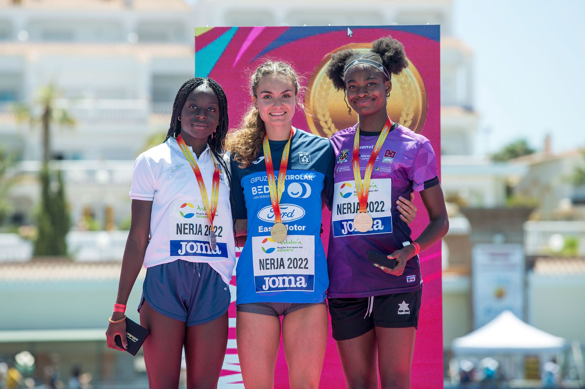 El campeonato nacional de atletismo de Nerja, en imágenes