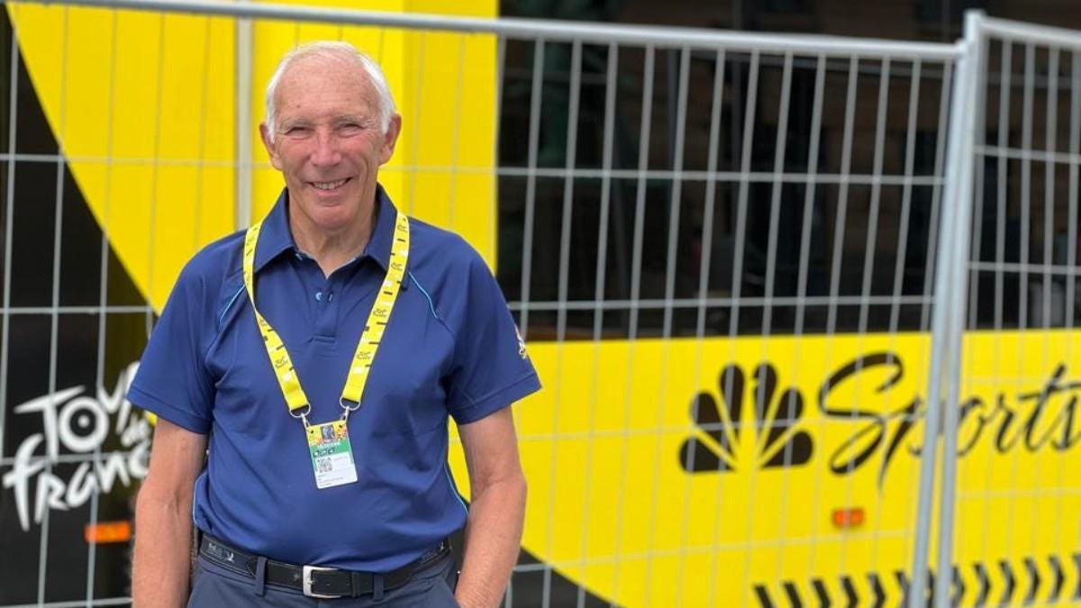 La incombustible sonrisa de Phil Liggett