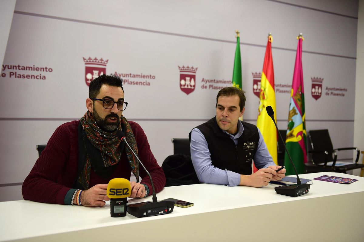 Presentación de la cabalgata de Reyes de Plasencia.