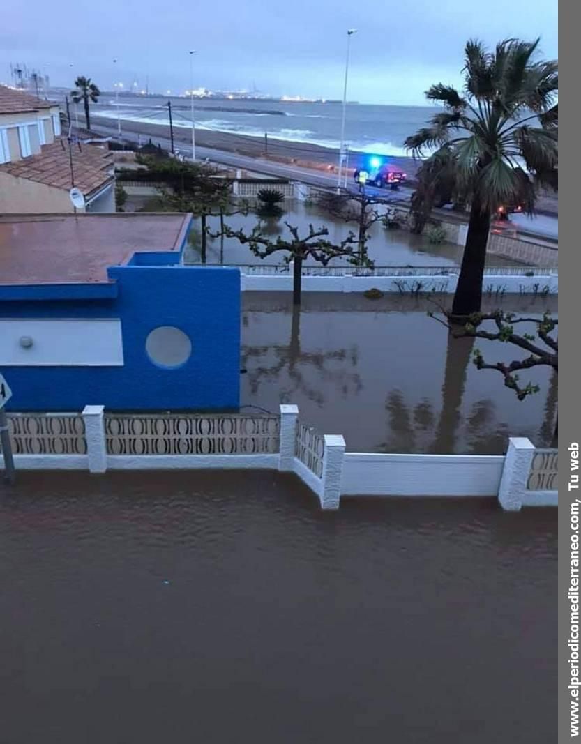 La imágenes más impactantes de la lluvia en Castellón