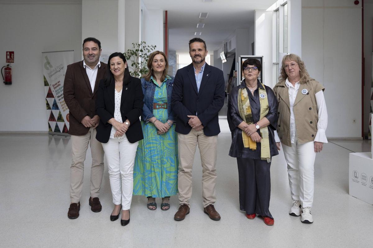 Los candidatos al Rectorado de la Universidad de Vigo presentaron sus propuestas en Ourense