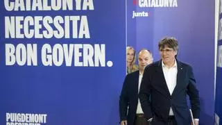 Junts celebra cuatro años: del reencuentro con Mas y Pujol a la incertidumbre por Puigdemont