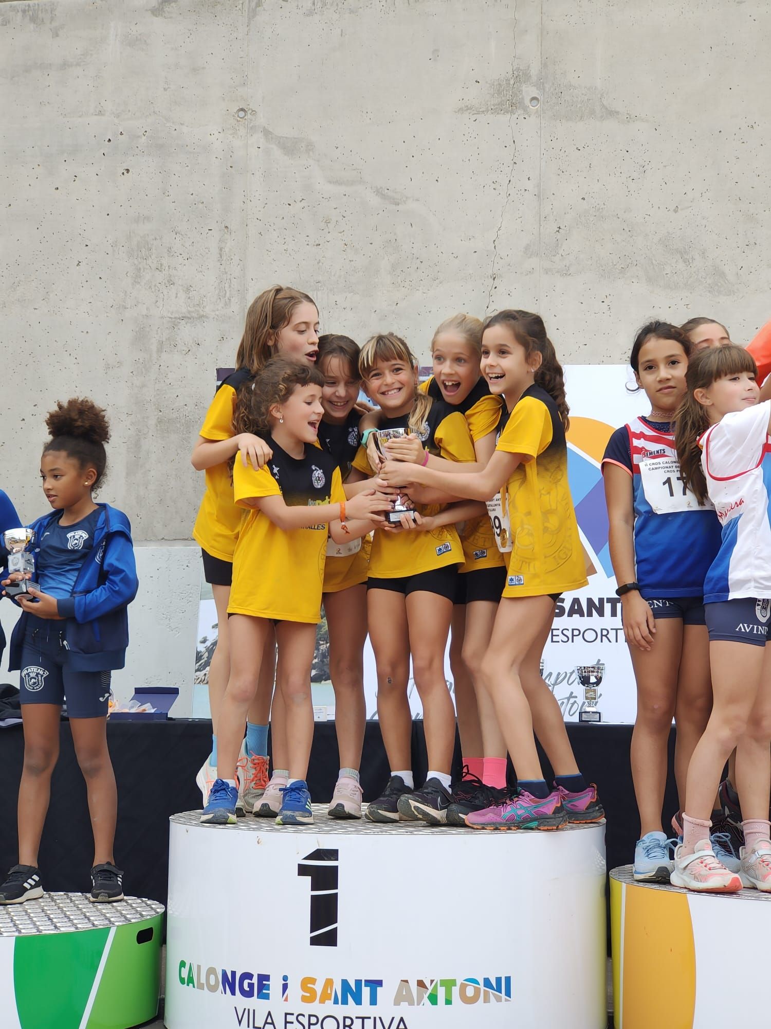 L&#039;equip del Petromiralles-CA Igualada va guanyar en la categoria sub-10 femenina