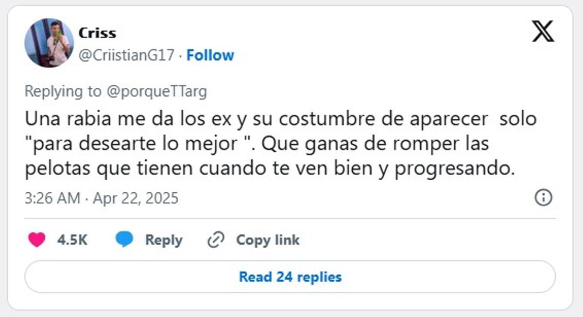 Reacciones a la carta