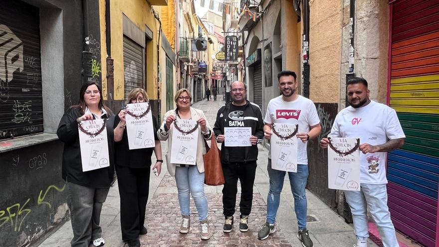 El otro Vía Crucis de Zamora procesiona en Los Herreros el Martes Santo