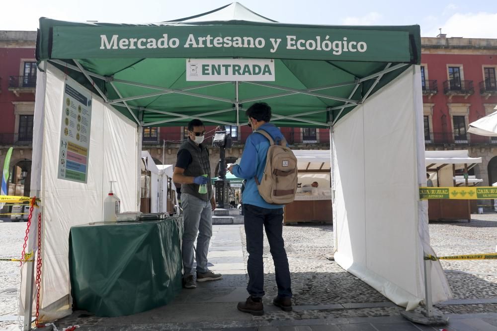 Vuelve el Mercado Artesano y Ecológico de Gijón