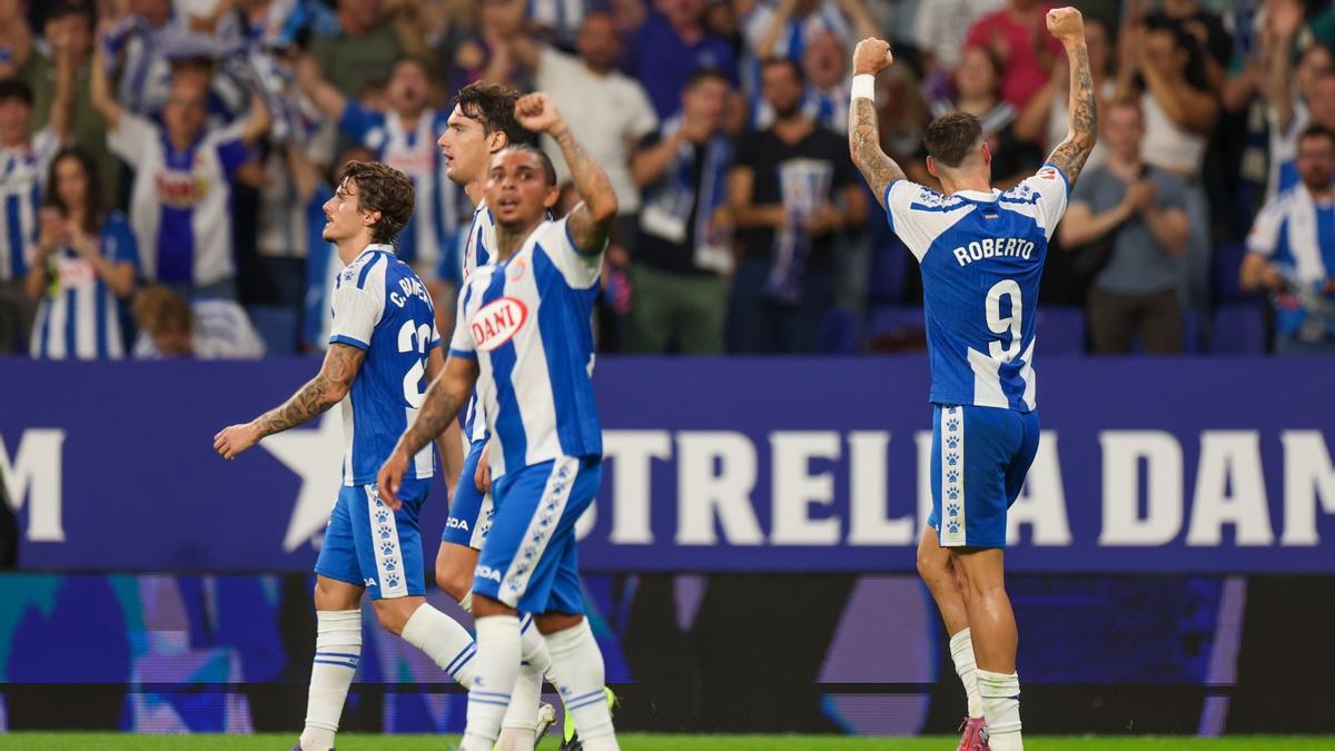 Roberto Fernández anotó contra el Mallorca