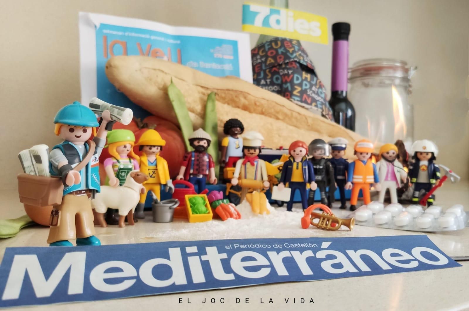 Excursión por las fiestas locales de Castellón a través de una colección de Playmobil