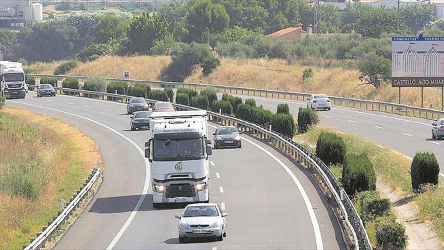 El tráfico de Castellón vuelve a los niveles previos al estado de alarma