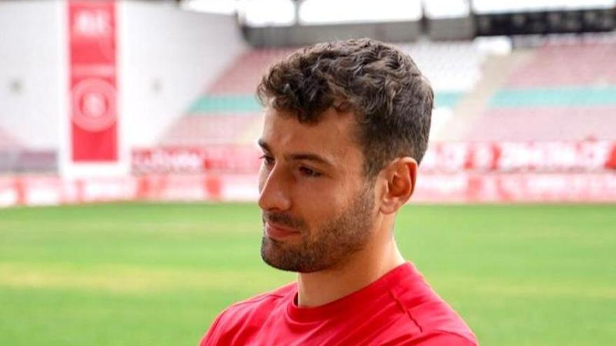 Unai Dufur, jugador del Zamora CF: "Había muchas ganas de llegar a este momento"
