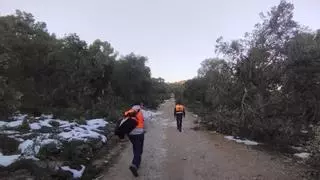 Rescatan a los trece niños perdidos en la Comuna de Bunyola tras saltarse las restricciones por la borrasca Juliette