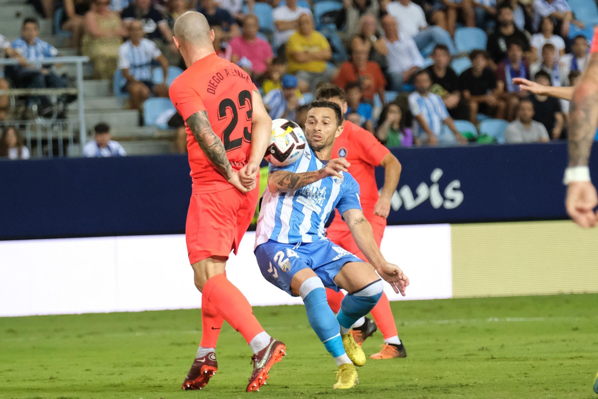 El Málaga CF - FC Andorra, en imágenes