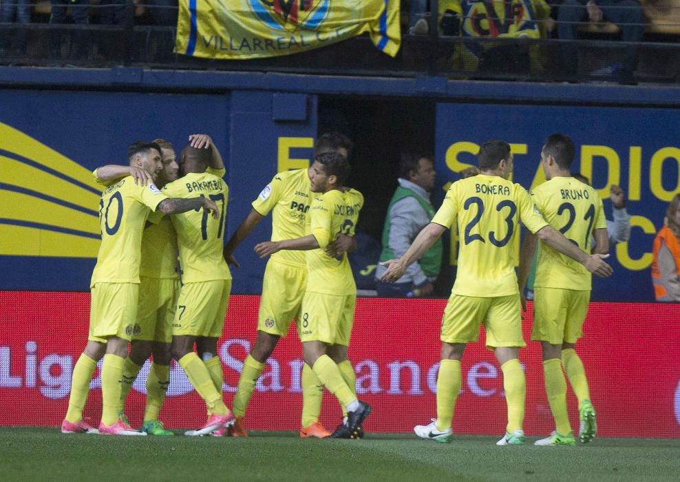 El partido del Villarreal y el Sporting, en imágenes