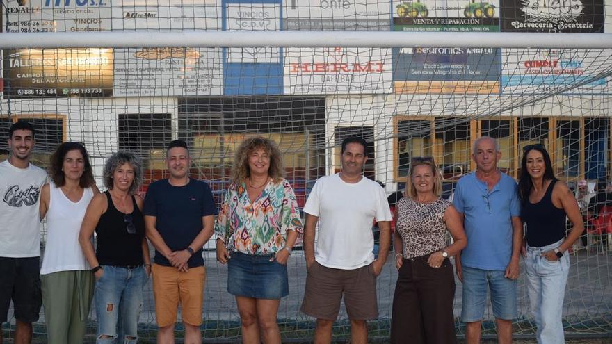 El CD Vincios se moviliza para salvar su campo de fútbol en peligro de desaparición