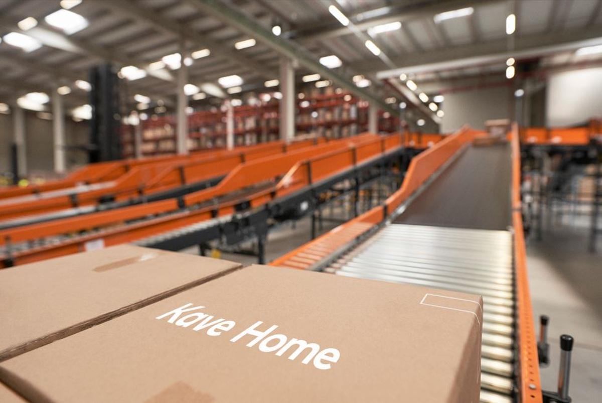 El centre logístic de Kave Home a Tordera.
