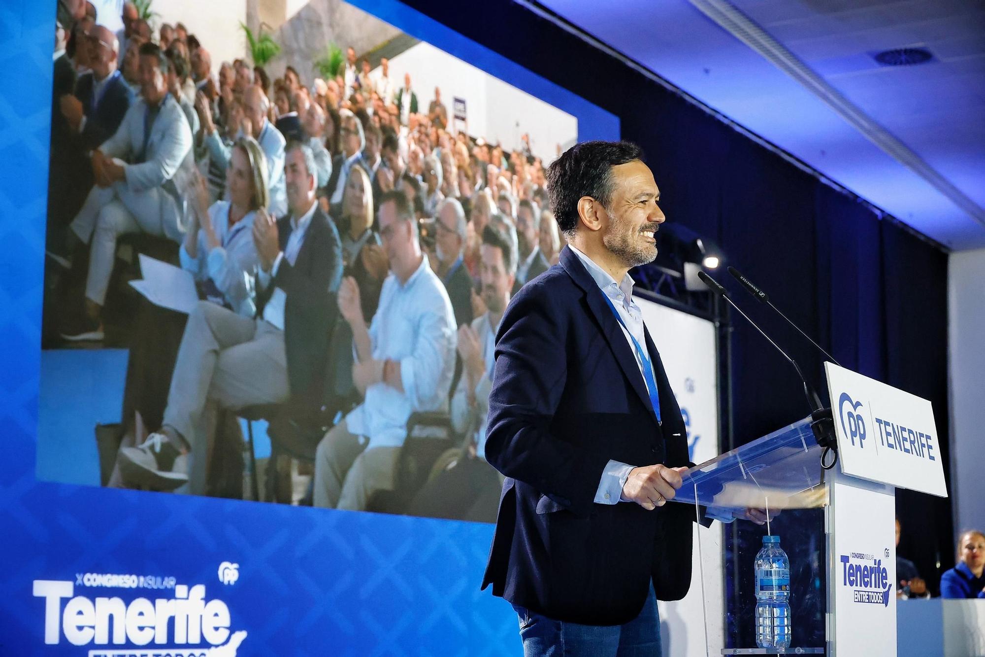 X Congreso Insular del Partido Popular, donde Lope Afonso ha sido elegido como presidente de los populares en Tenerife