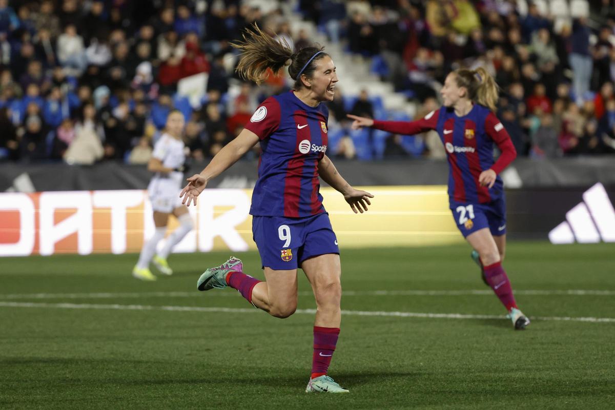 Supercopa de España Femenina. Semifinal FC Barcelona - Real Madrid, en imágenes