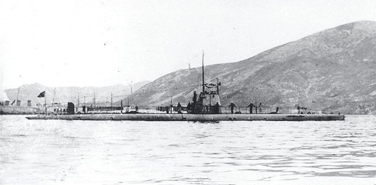 L’A-1, el primer submarí de l’Armada amb el nom de Monturiol.