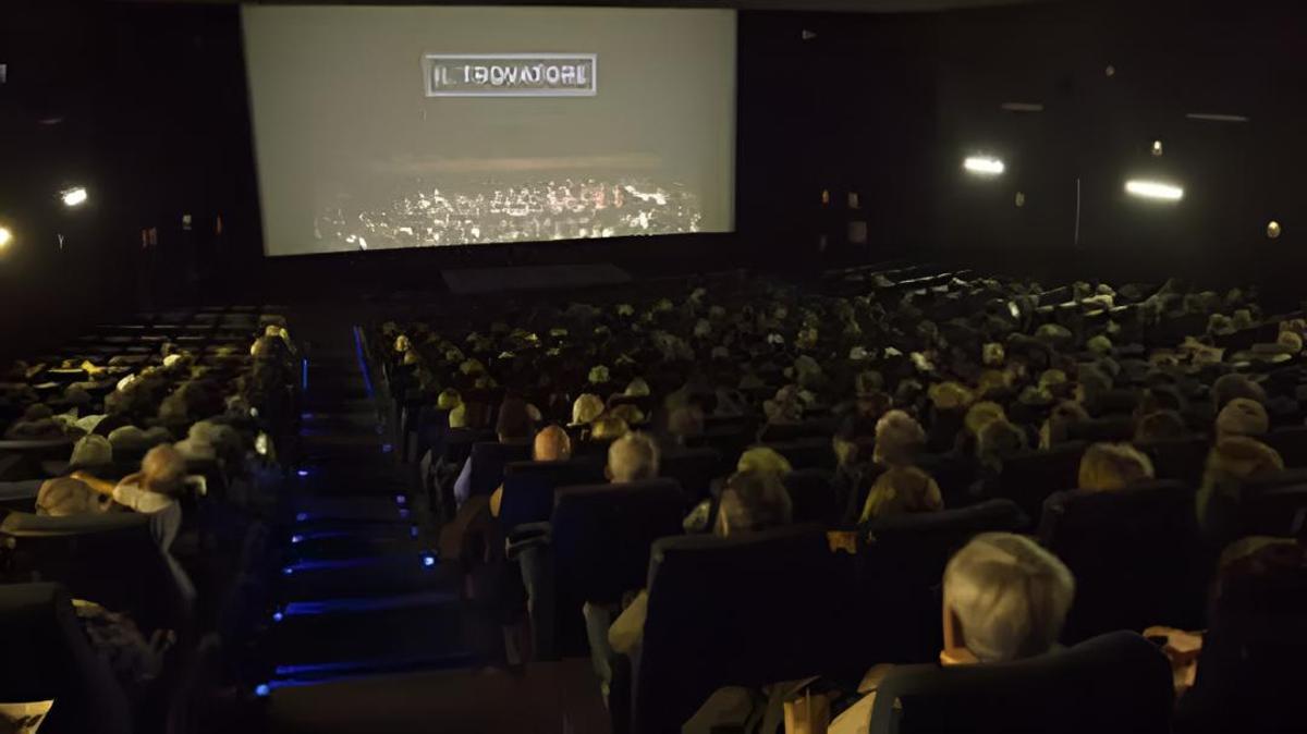 Sala del ABC Park en antes de la emisión de «Il trovatore».
