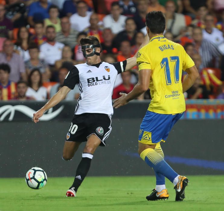 Valencia - Las Palmas, en imágenes