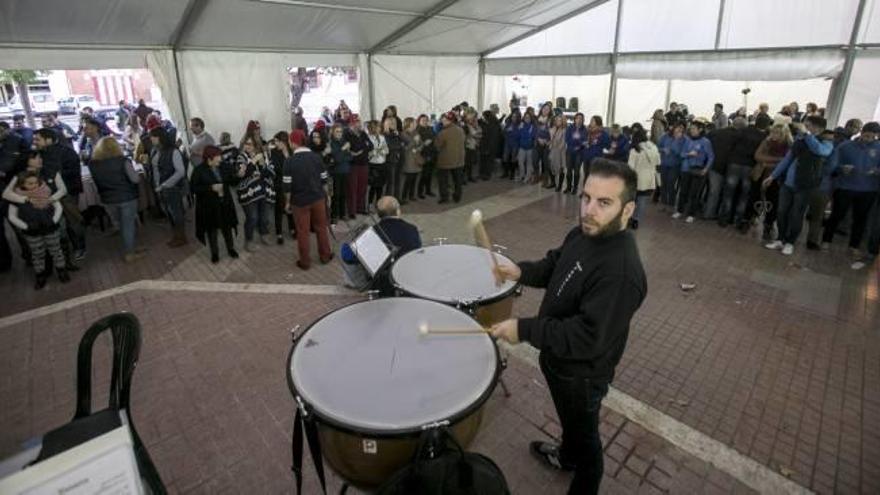 Concurso de olleta en el Mig Any de San Blas