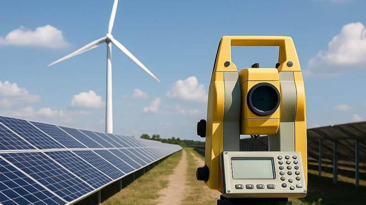Topografía aplicada a las energías renovables.