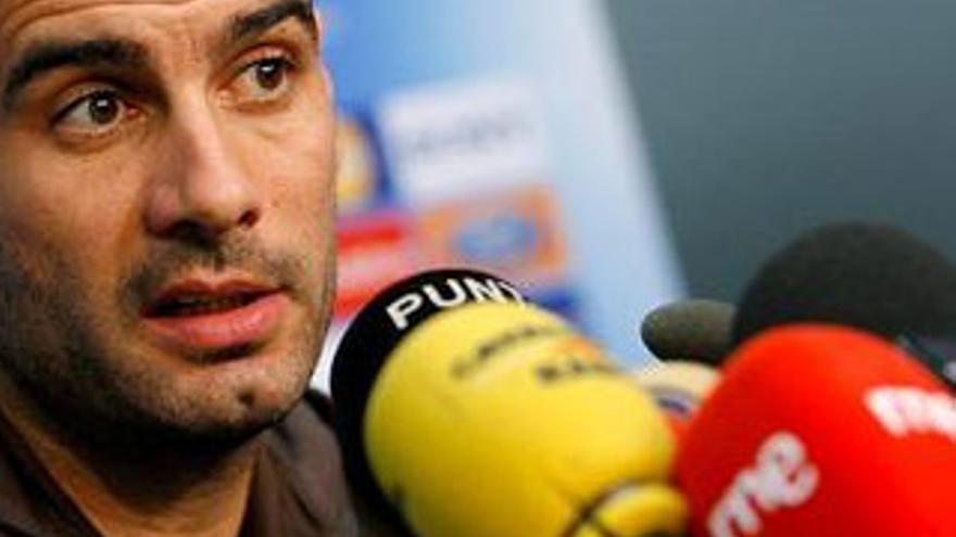 Guardiola: &quot;El Dream Team es irrepetible; nosotros no alcanzaremos ese nivel&quot;