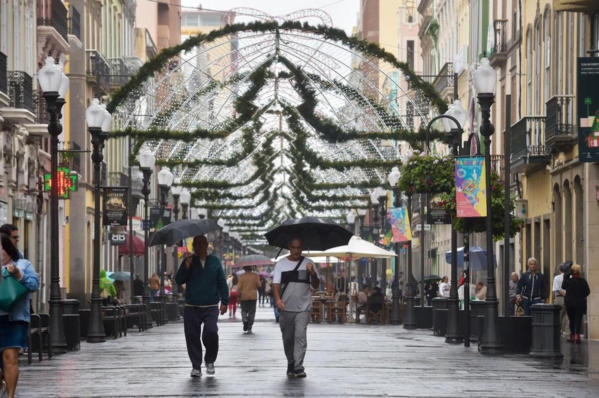 Lluvia en Las Palmas de Gran Canaria