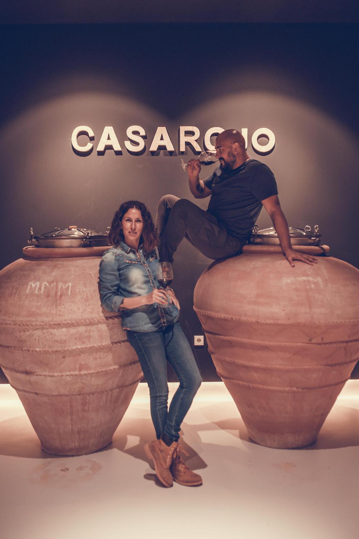 Laura y José Luis - Bodegas Casa Rojo