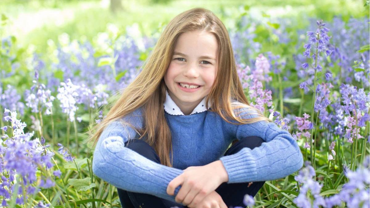 La tierna imagen de la princesa Charlotte (tomada por Kate Middleton) para celebrar su noveno cumpleaños