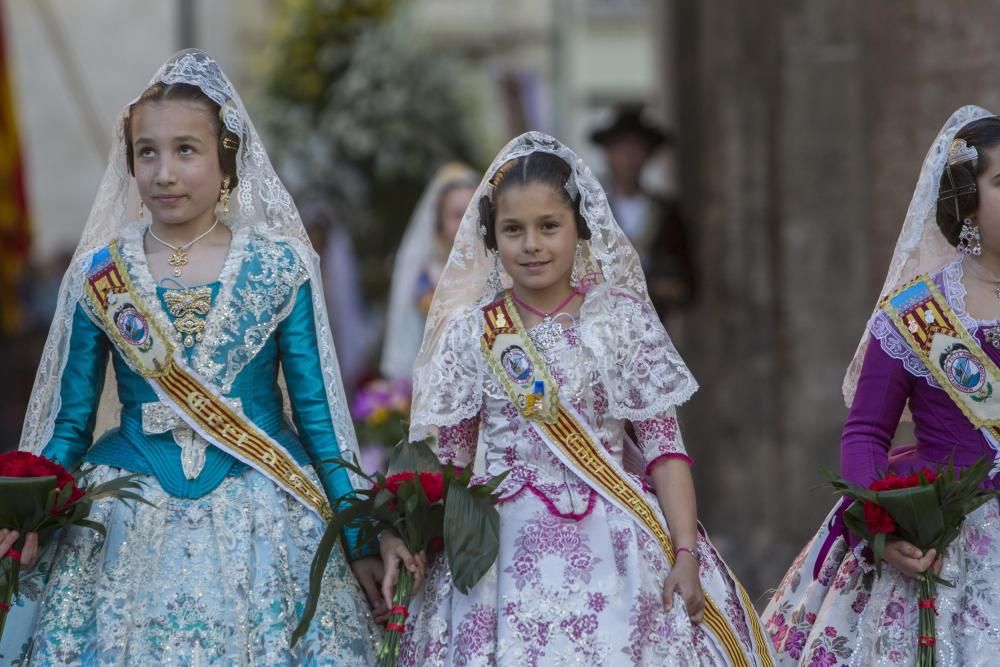 Primer día de Ofrenda de Fallas