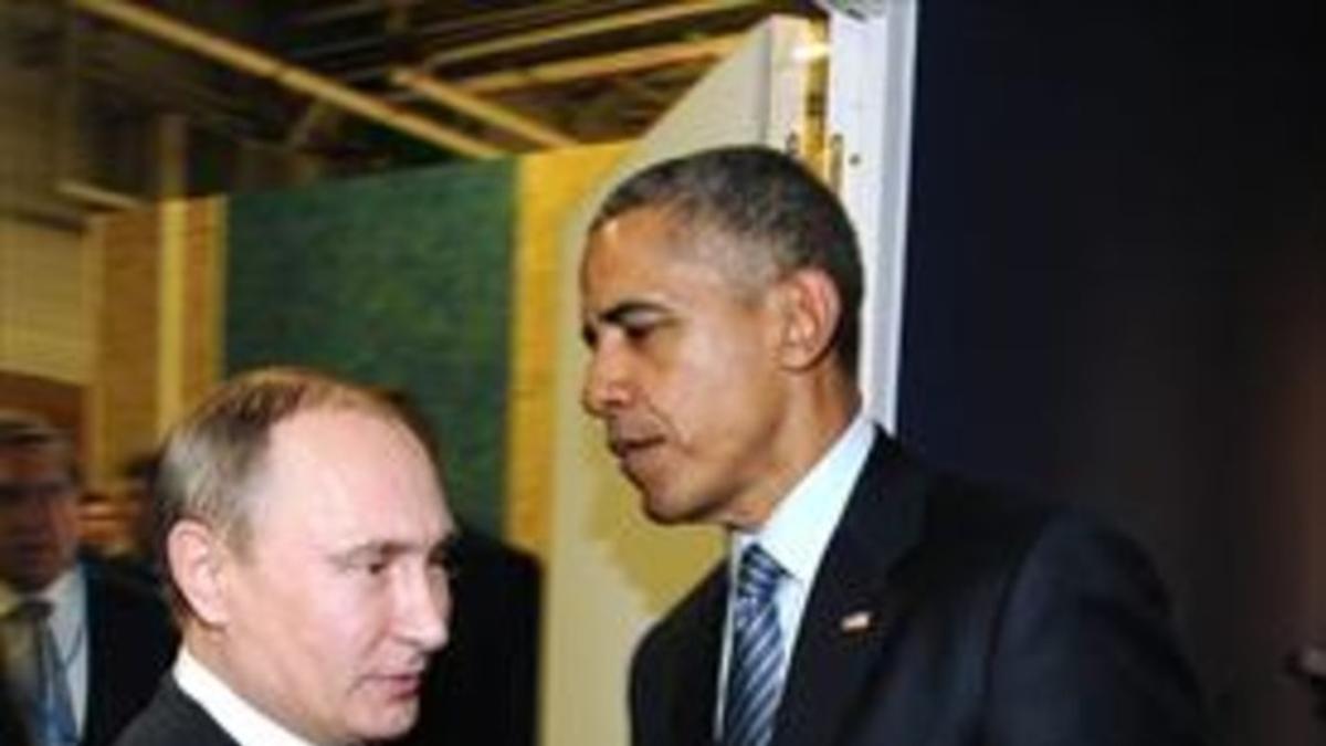 Obama y Putin, en septiembre del 2015, en la ONU.