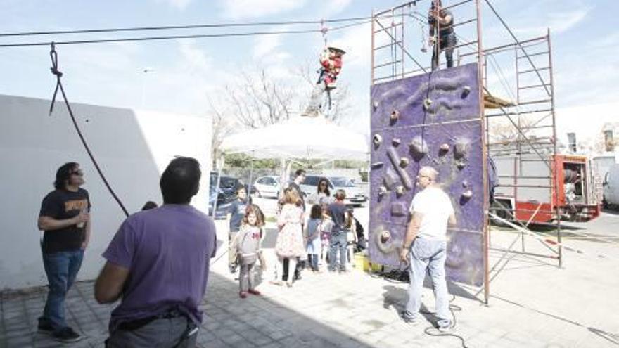 La Casa del Fuego en el parque de bomberos Ildefonso Prats.