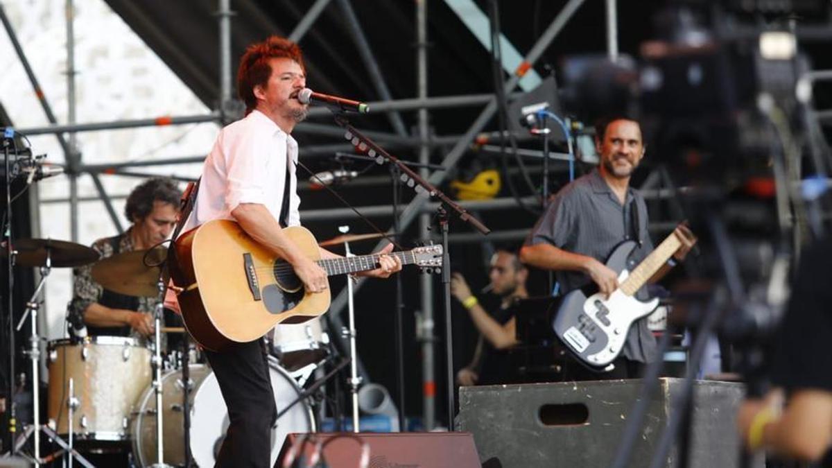 Coque Malla, en el concierto que ofreció en 2022 en el Vive Latino Zaragoza.