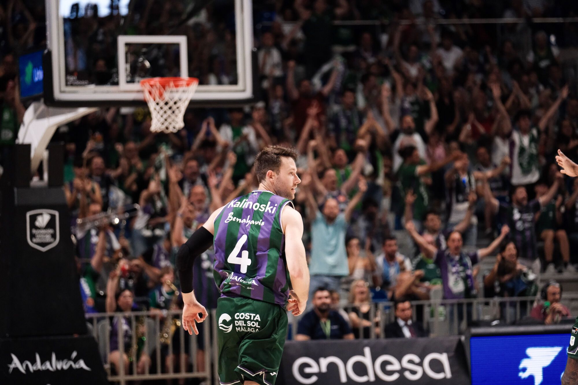 Imágenes del partido del UNICAJA vs UCAM Murcia en el Martín Carpena