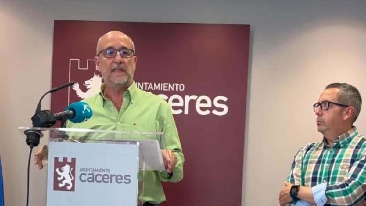 Tirso Leal durante la rueda de prensa.