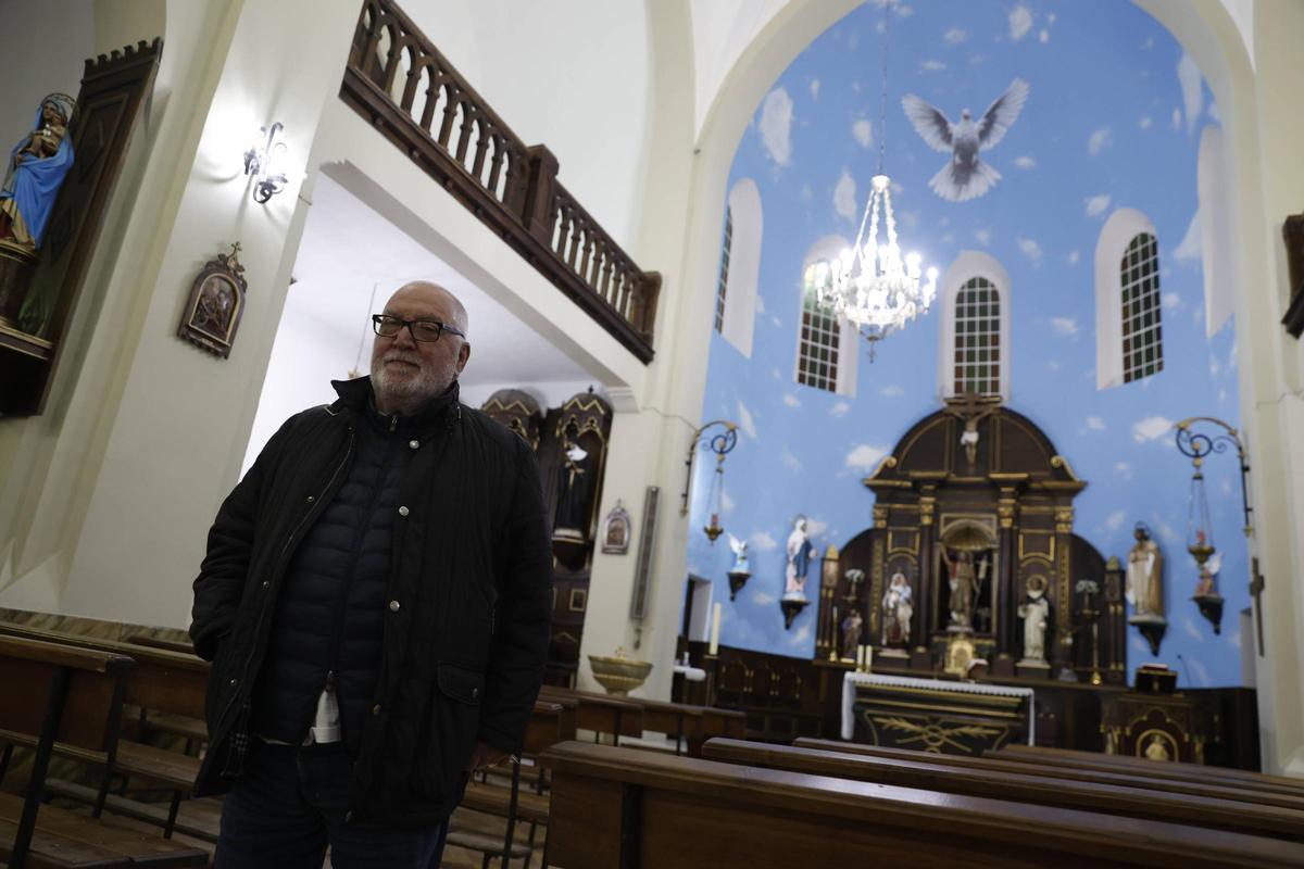 EN IMÁGENES: La 'colorida' iglesia de San Juan de La Arena, en Soto del Barco