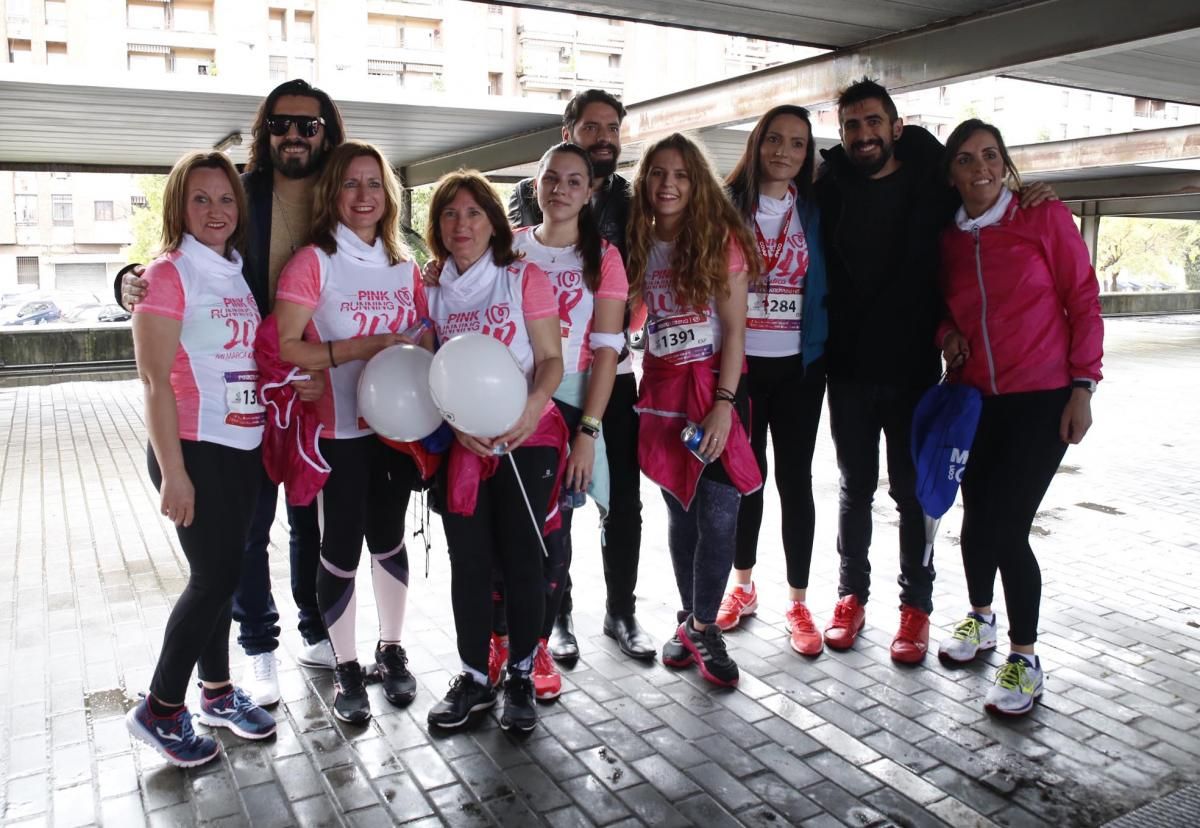 La lluvia no desluce la Pink Running