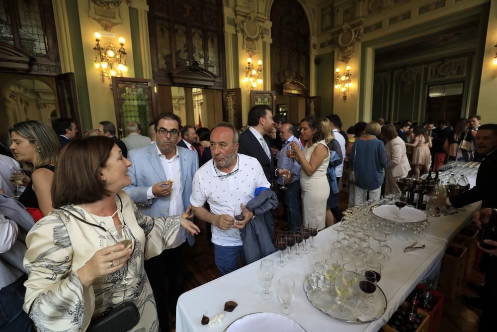 Toma de posesión de Adrián Barbón como presidente del Principado